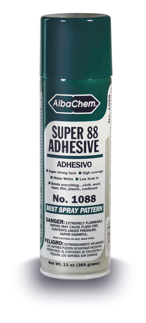 AlbaChem Super 88 is a powerful all-purpose pressure adhesive.