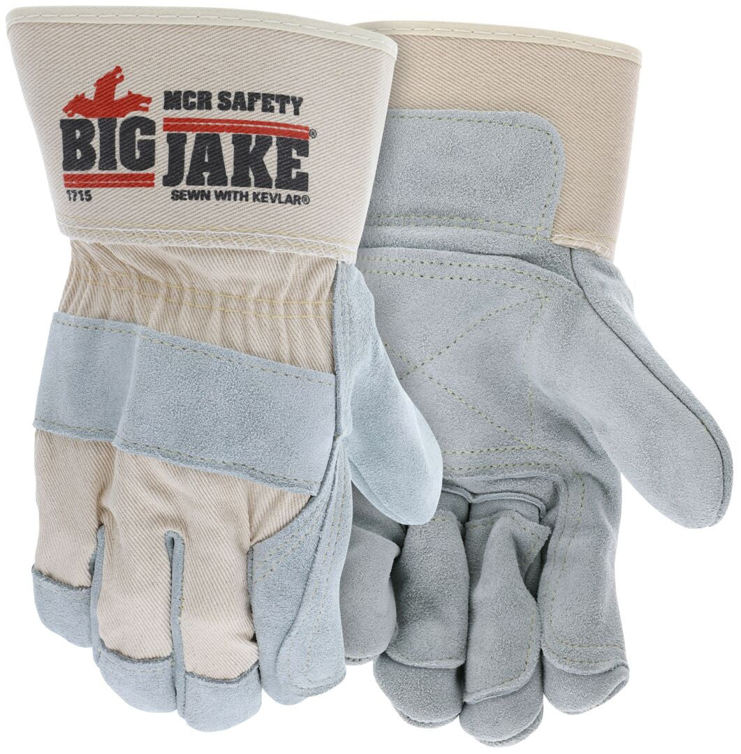 Big Jake Premium A+ Side Leather Work Gloves X-Large