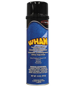 WHAM Foaming D-Limonene Cleaner & Degreaser