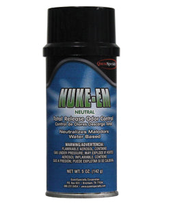 NUKE 'EM Water-Based Total Release Odor Eliminator