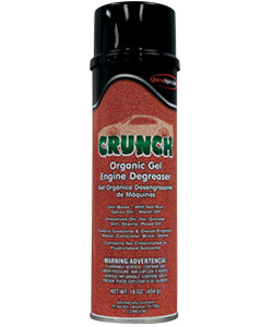 CRUNCH Gel-Based Engine Degreaser Contains Organic Solvents Including D-Limonene