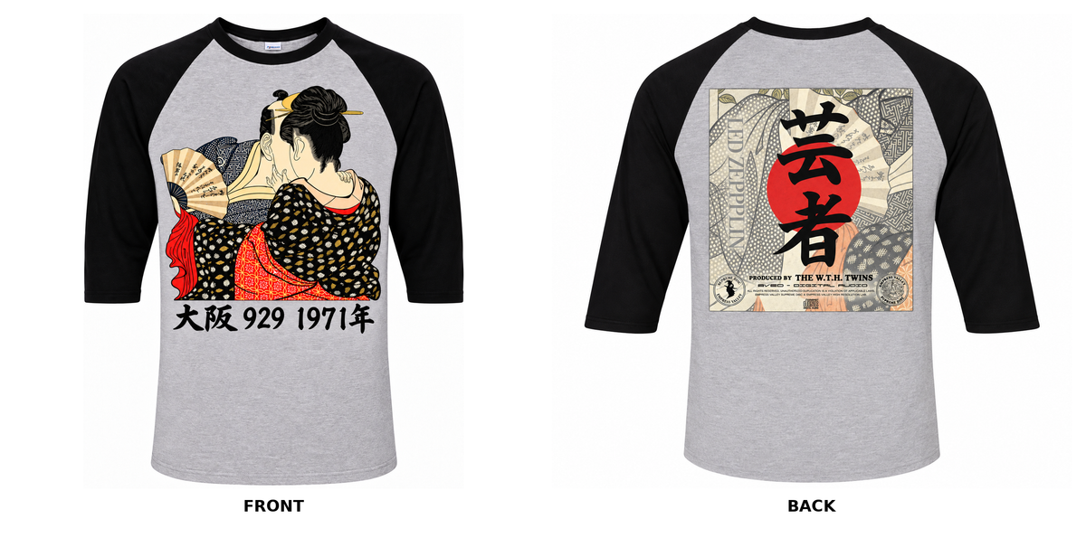 Jersy Style 3/4 Sleeve “OSAKA — 929 — 1971”