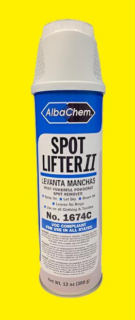 Albachem AlbaChem Spot Lifter II is a potent powdered spot remover