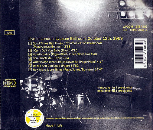 Ballroom Blitz World Productions Of Compact Music Out Of Print