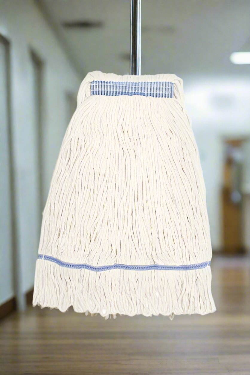 Carolina Mop Looped End Antimicrobical 4Ply Available in Narrow & Wide Band Mesh