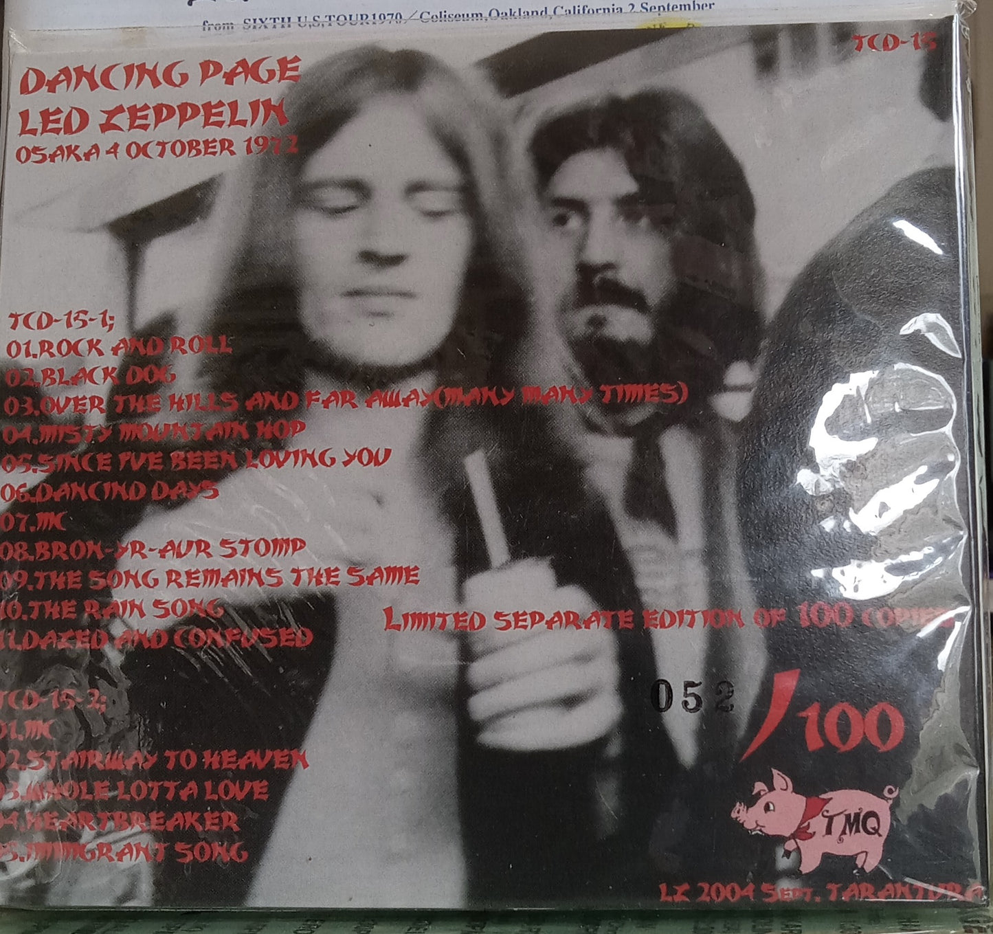 Dancing Page Tarantura Out Of Print