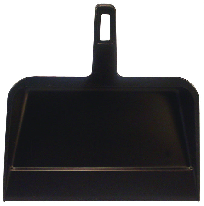 Carolina Mop DUST PAN HAND is a 12" wide, plastic hand-held dustpan that offers convenience and efficiency for quick clean-ups. Lightweight. Inside and Outside use.