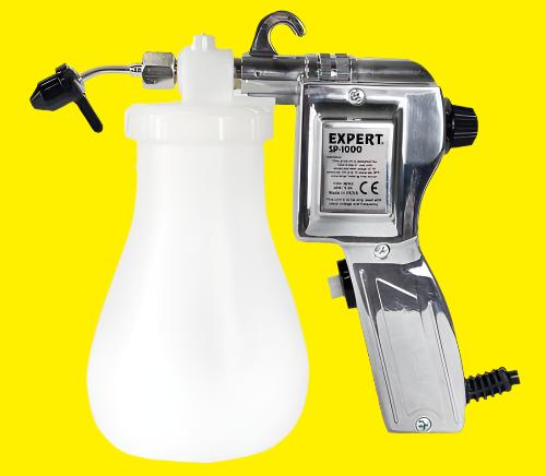 A high-quality spot-cleaning gun perfect for screen printers, embroiderers, retailers, tailors, drapery workrooms,