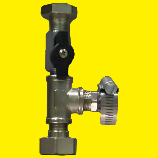 Makes installing proportioning equipment over the sink neat and easy.