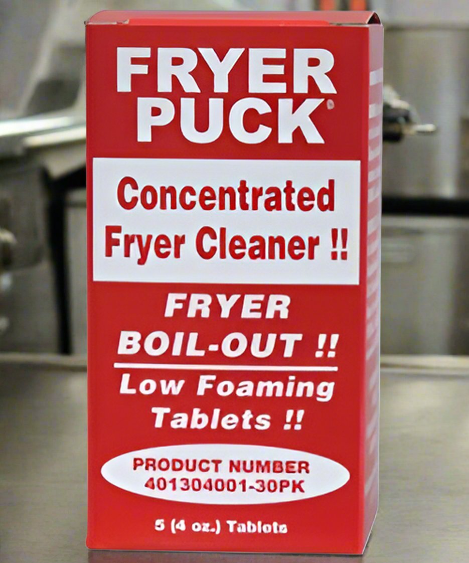 Questspecialty FRYER PUCK® Fryer Boil-Out. 30/4oz Tablets
