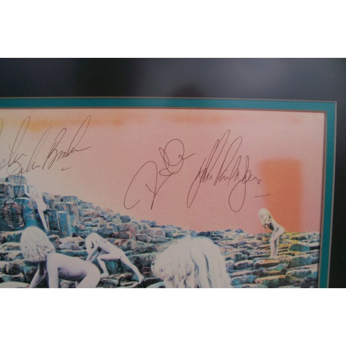 Houses Of The Holly Signed by Robert PLant & Jon Paul Jones