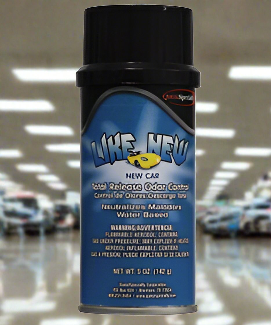 Questspecilaty Like New Total Release air freshens stale air and fabrics without worrying about wetness, staining, or residue. It also deodorizes the area, leaving it smelling fresh and clean.