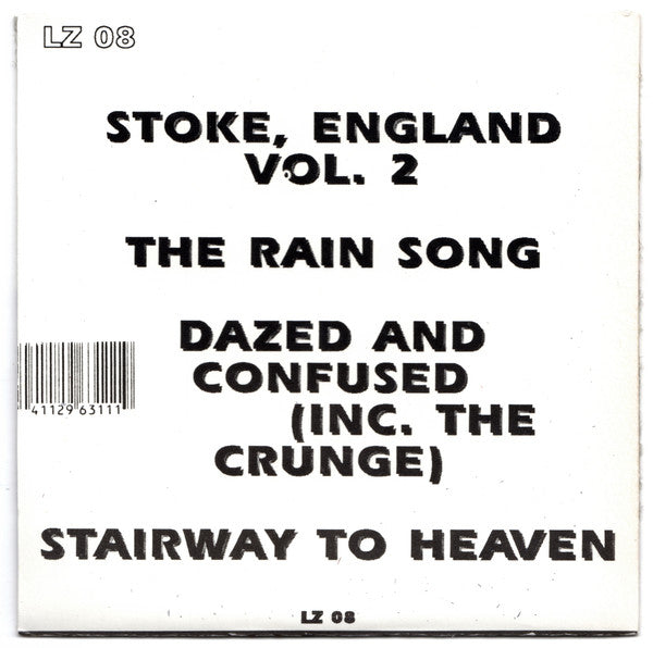 Live In Stoke England Volume 1 & 2 Rockin' Records Out Of Print