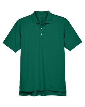 Empress Valley Embroidered Logo Forest Green Polo Short Sleeve Shirt