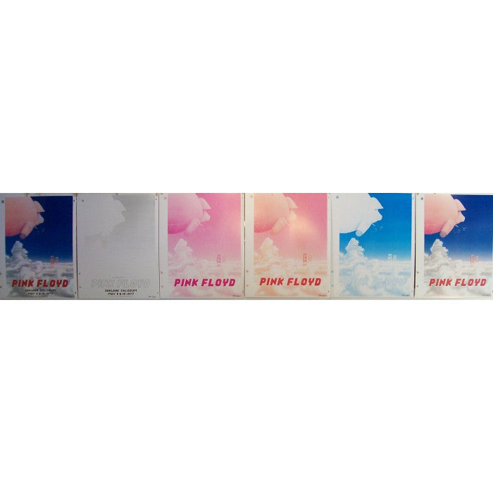 PINK FLOYD OAKLAND 1977 POSTER SET