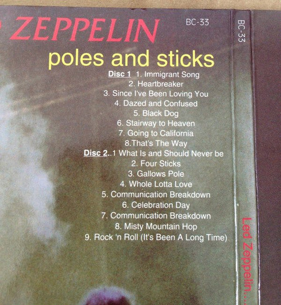 Poles And Sticks Black Cat Out Of Print