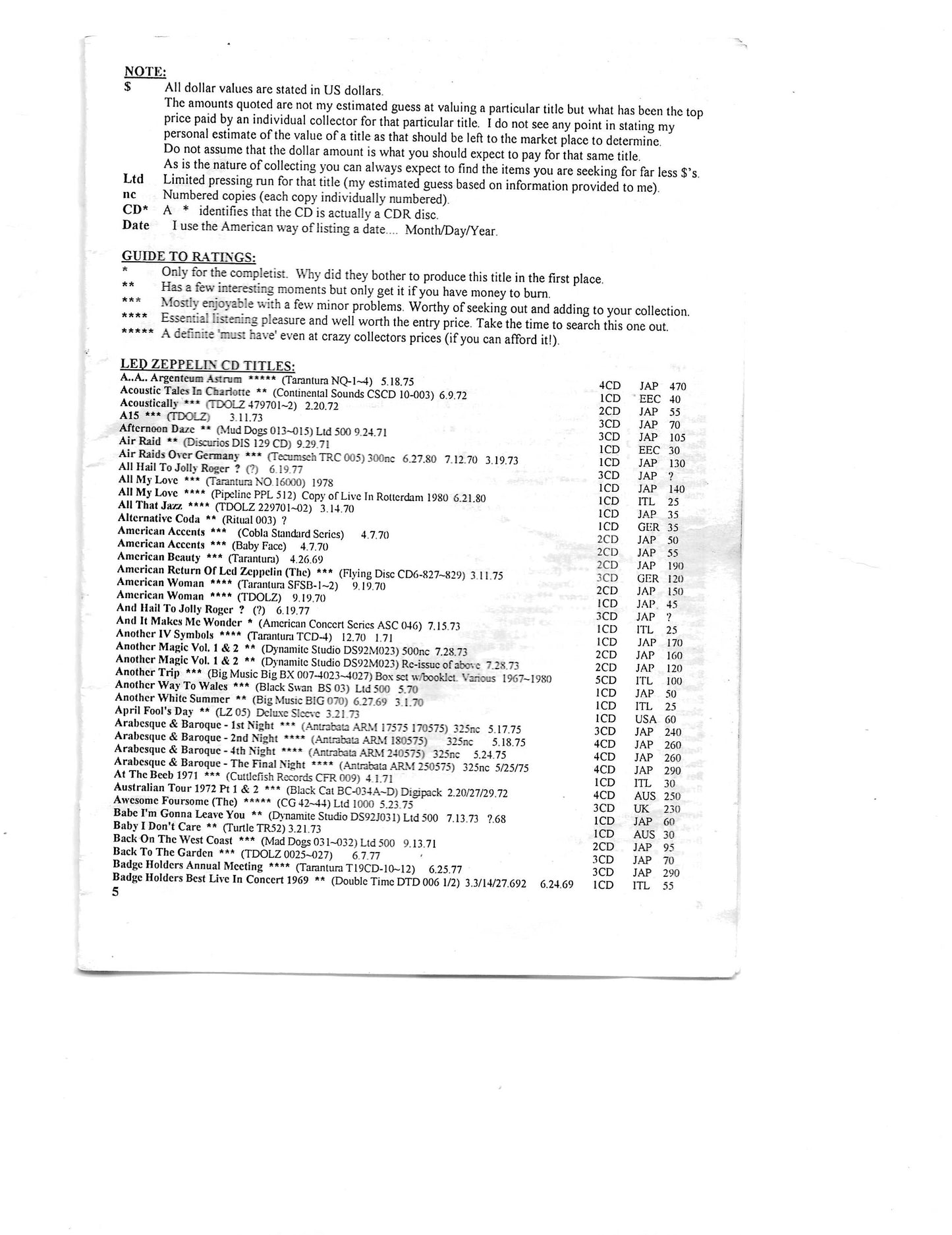 Sample Copy of Page 5 Of LZ Gets Booted