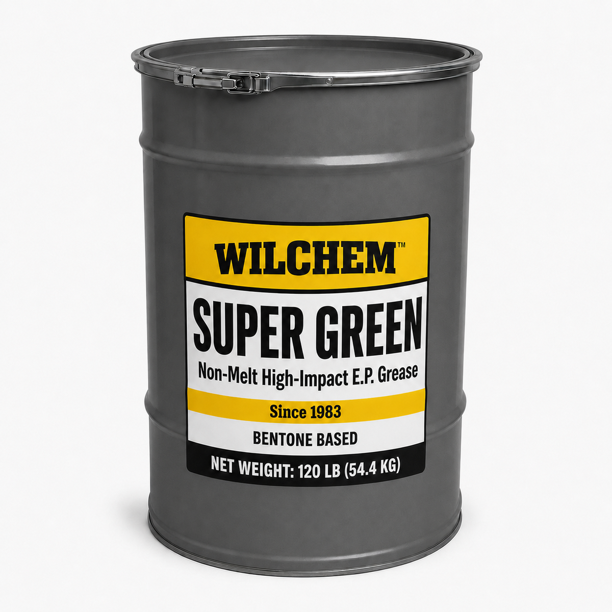 SUPER GREEN High-Performance Grease – 500°F Max • 65 lb Timken OK Load