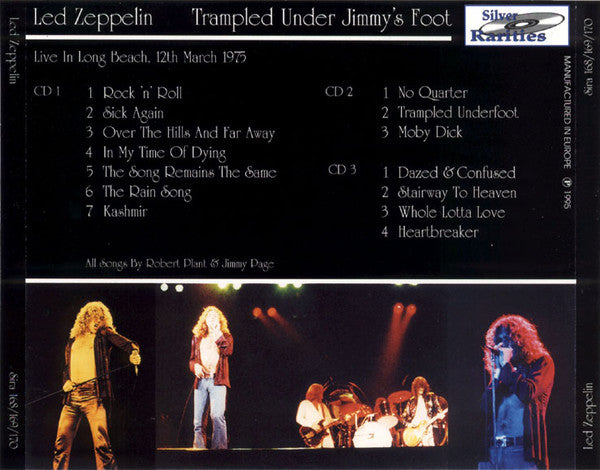 Trampled Under Jimmy's Foot Silver Raities Out Of Print