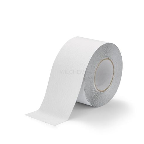 WHITE SAFETY GRIP CONFORMABLE ANTI-SLIP TAPE. Conformable traction tape is perfect for applying to irregular surfaces. It is ideal for diamond treads, also known as checkers or diamond plates. If you have an irregular surface This is the Tape For you.