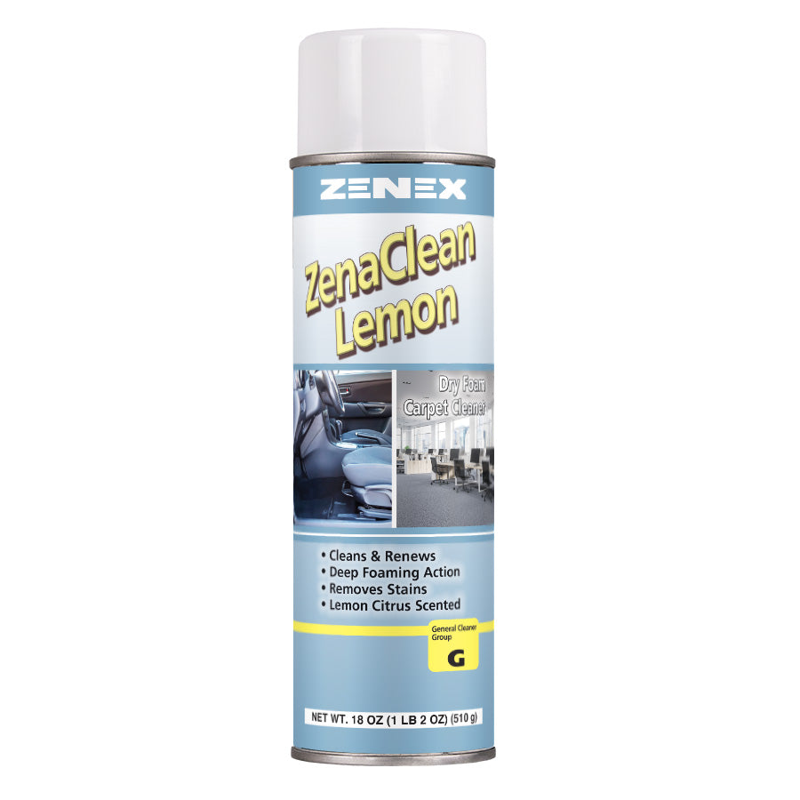 ZenaClean Lemon Thick Dry Foaming Carpet Cleaner
