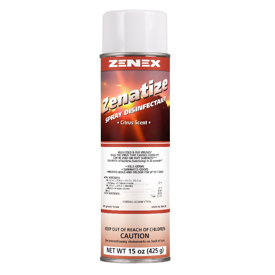 Zenatize Citrus Disinfectant Disinfectant Spray & Deodorant Citrus Scent