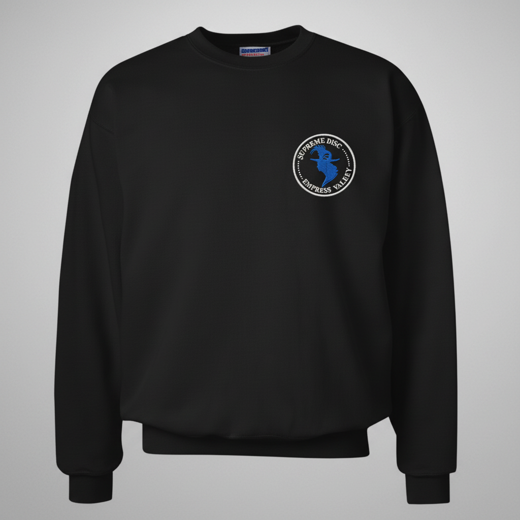 Blue Head White Font Black BG Enlarged