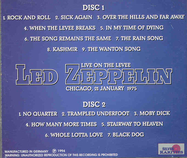 Live On The Levee Silver Raritties Out Of Print