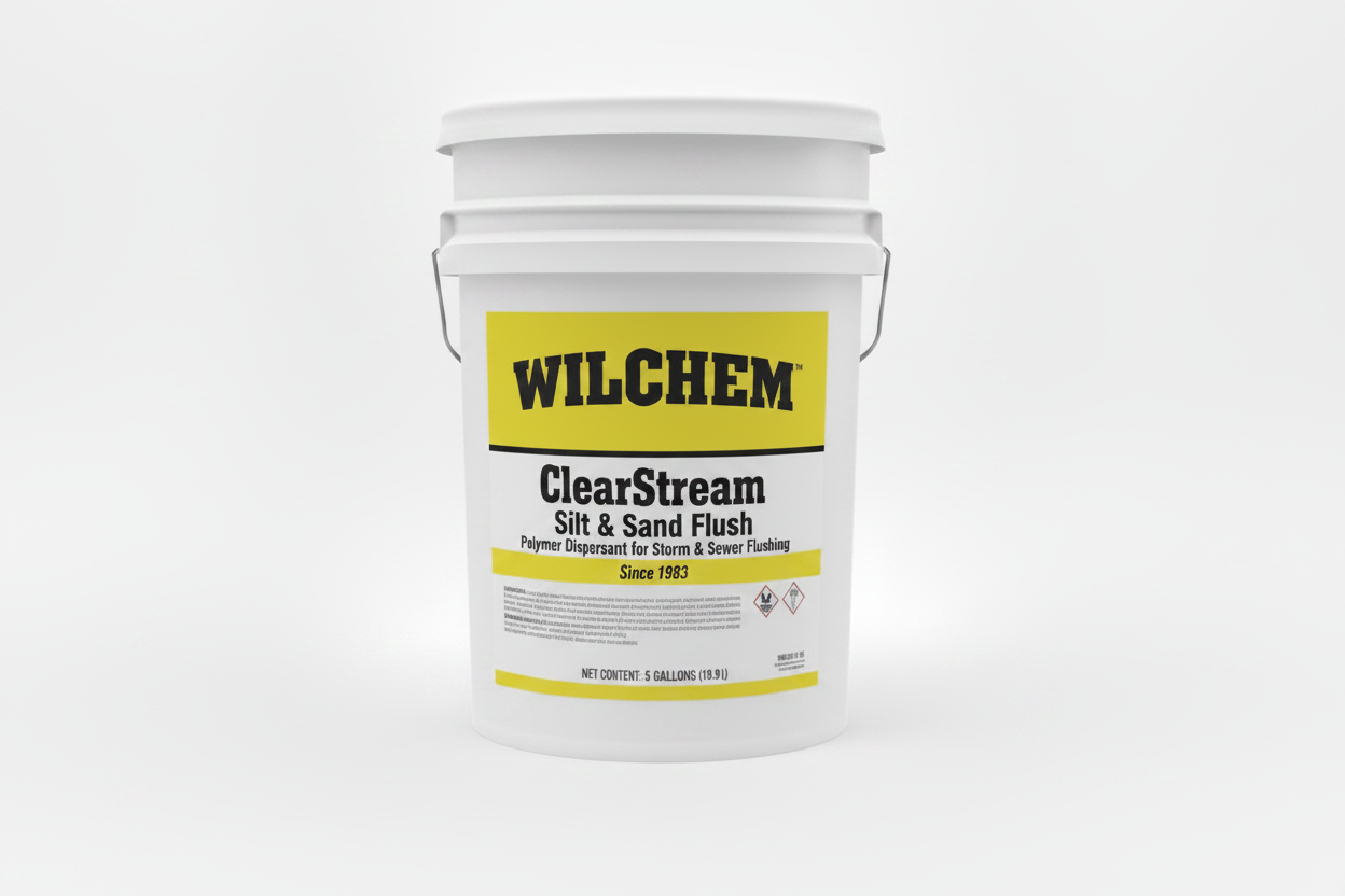 ClearStream – Silt & Sand Flush 5 Gallon Pail