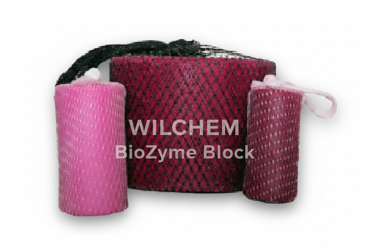 BioZyme Block Slow-Dissolving Bacterial Block in mesh netting