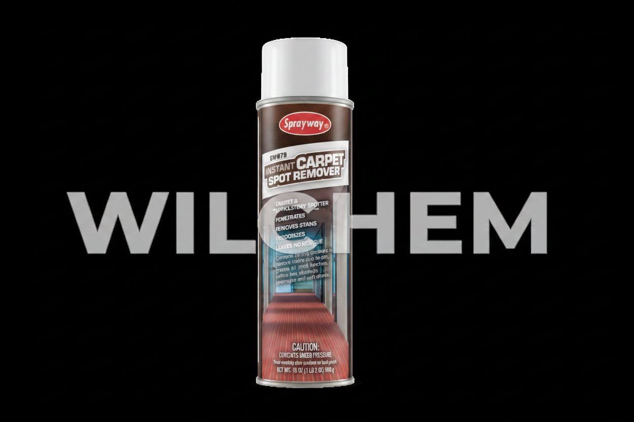 SW-879 Instant Carpet Spot Remover - Wilchem Watermarked