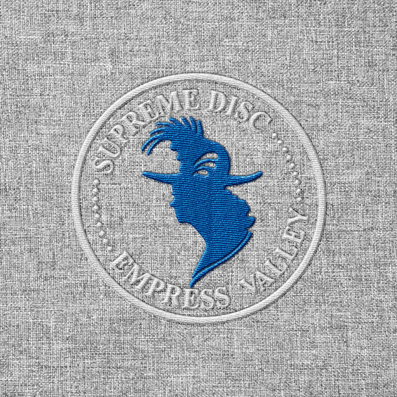 Empress Valley Supreme Disc Embroidered Sweatshirt Black