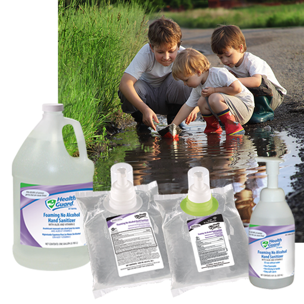 Health Guard Foaming No Alcohol Hand Sanitizer
