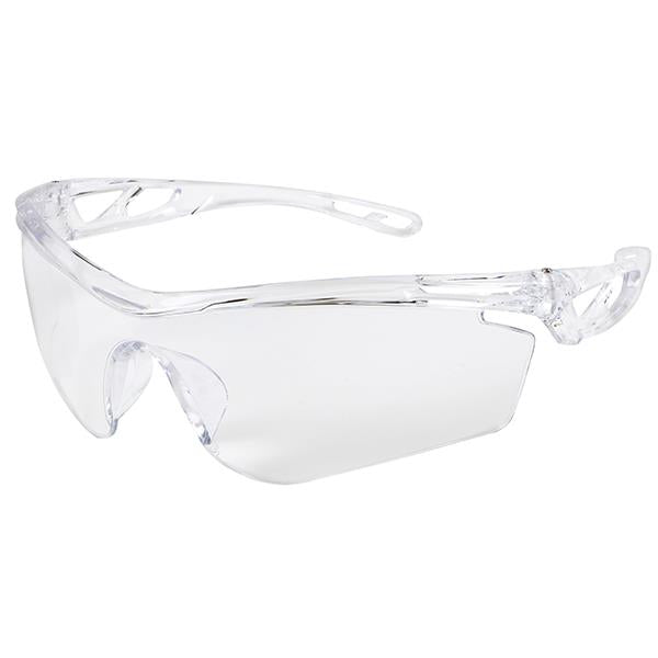 MCR Safety Checklite® CL4 Eyewear, Clear Frame & Lens (Uncoated) - Case of 12