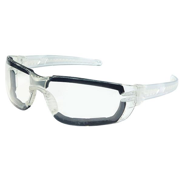 MCR Safety HellKat® 3 Eyewear, Clear Temple & Lens - Case of 12