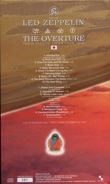 The Overture Sancturay Out Of Print