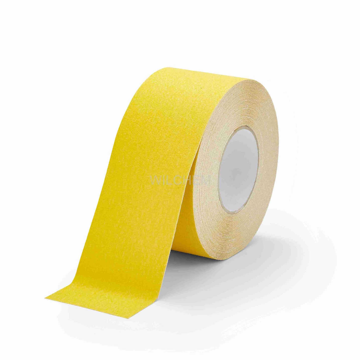 HESKIN SAFETY GRIP AVAILABLE IN VARIOUS COLORS. The surface is made of 60-grit aluminum oxide, suitable for internal and external applications. It is water-resistant and comes in rolls ranging from 1″ to 46″.