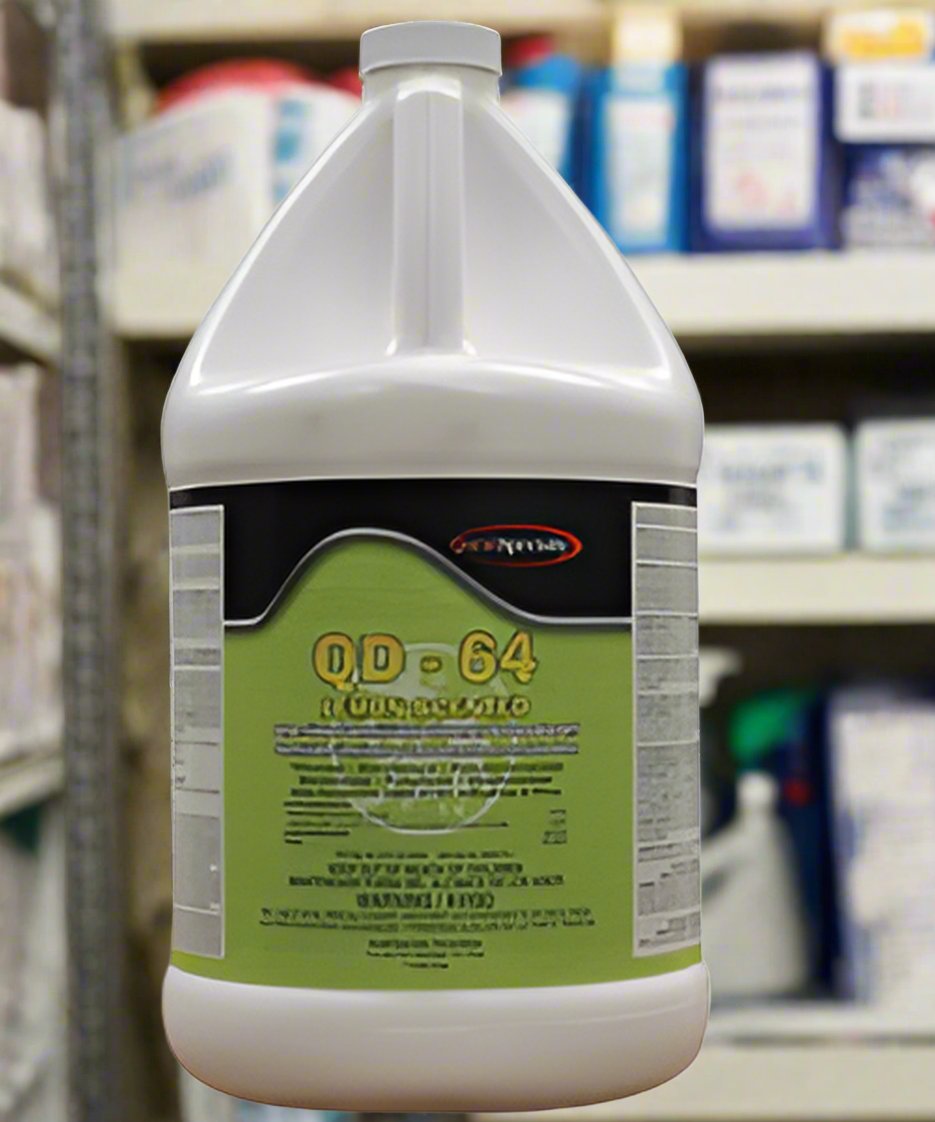 QD-64 EPA Quat HIV-1 (AIDS Virus) Disinfectant Dillutes 64:1