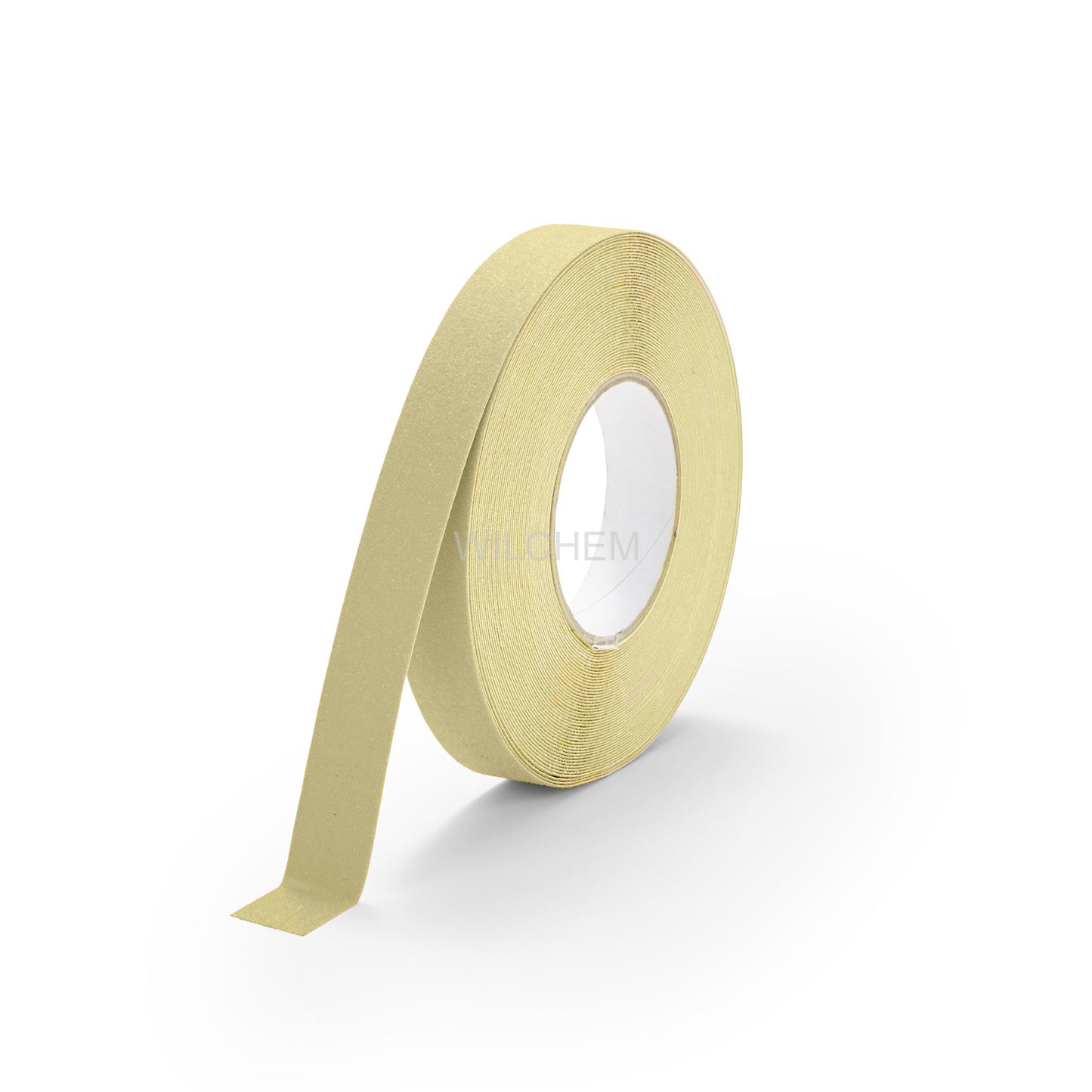 HESKIN SAFETY GRIP AVAILABLE IN VARIOUS COLORS. The surface is made of 60-grit aluminum oxide, suitable for internal and external applications. It is water-resistant and comes in rolls ranging from 1″ to 46″.