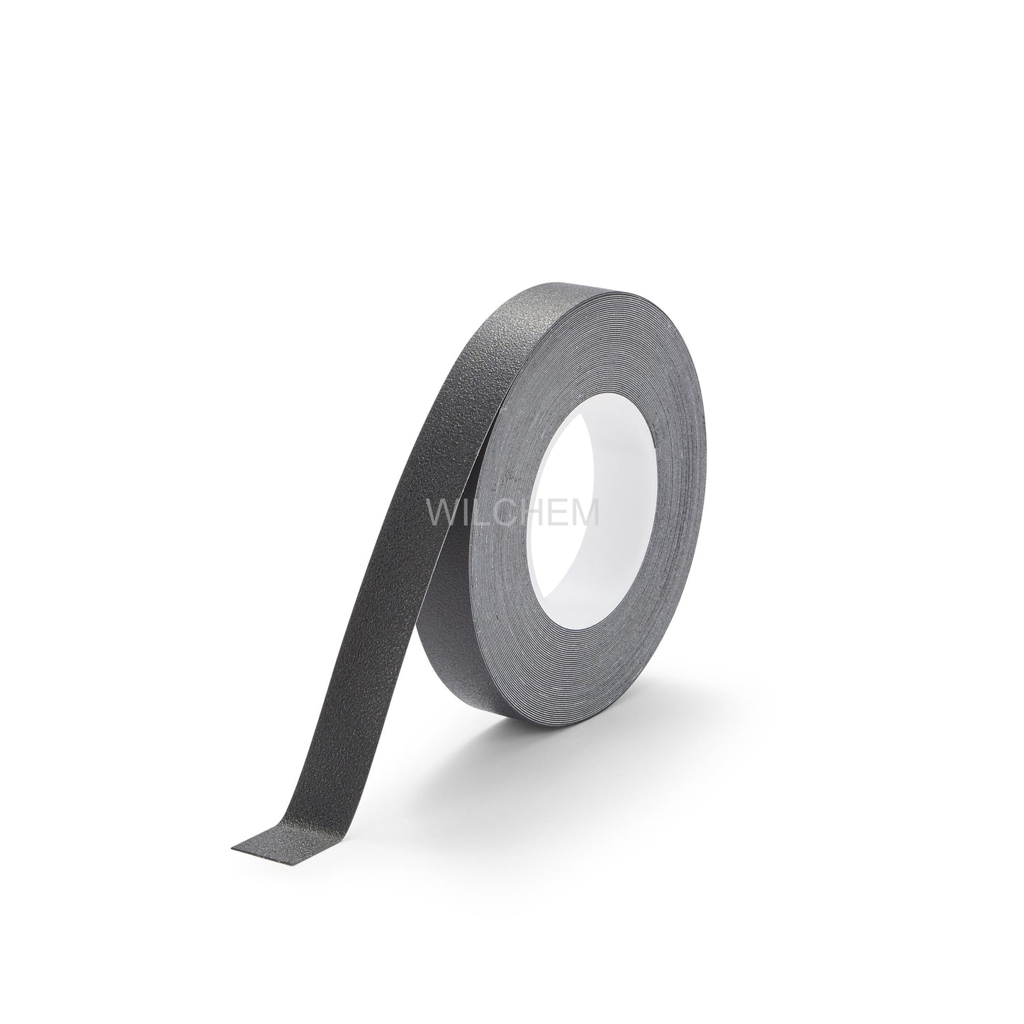 HESKINS RESILIENT NON-ABRASIVE ANTI-SLIP TAPE. This material is waterproof, and our adhesive will not break down in water easily. It is for showers, Boats, Stairs, Kitchens, Swimming Pools, and other marine applications.