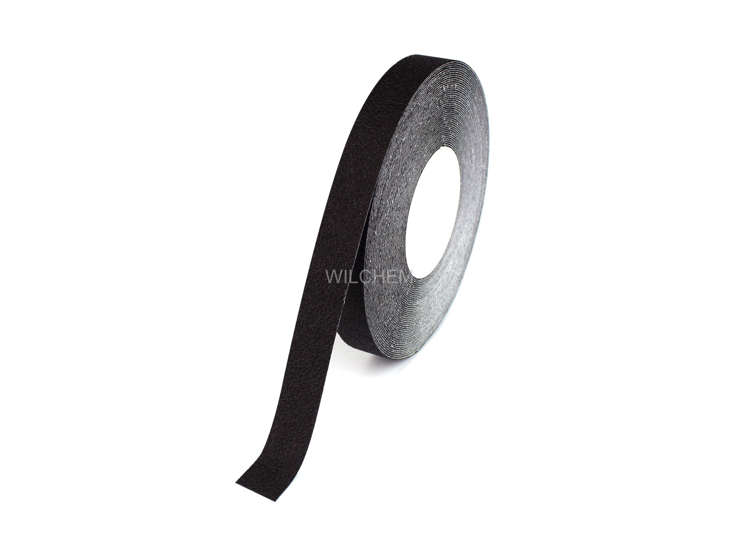 HESKINS COARSE RESILIENT NON-ABRASIVE ANTI-SLIP TAPE MK3 Coarse resilient tape is perfect for barefoot traffic and areas exposed to water, such as gym washrooms, swimming pools, and boats.