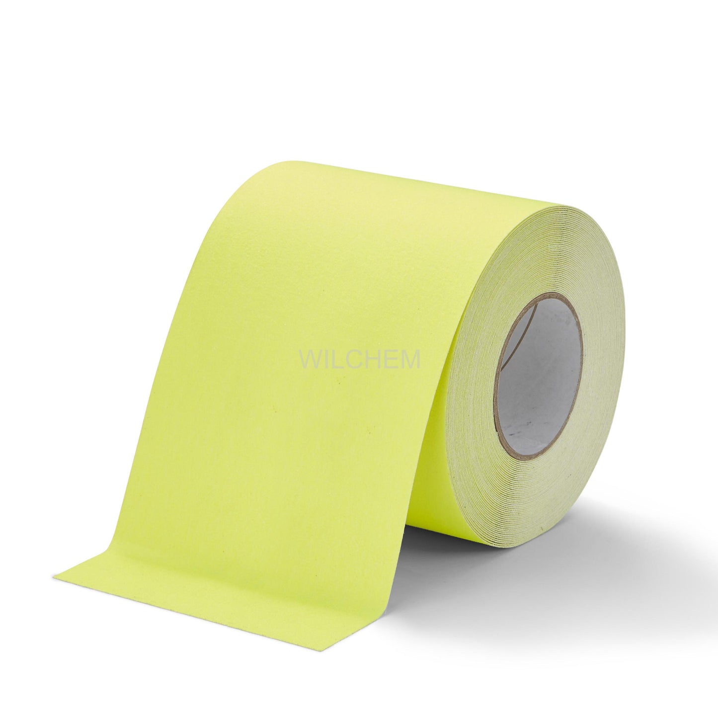 HESKIN SAFETY GRIP AVAILABLE IN VARIOUS COLORS. The surface is made of 60-grit aluminum oxide, suitable for internal and external applications. It is water-resistant and comes in rolls ranging from 1″ to 46″.