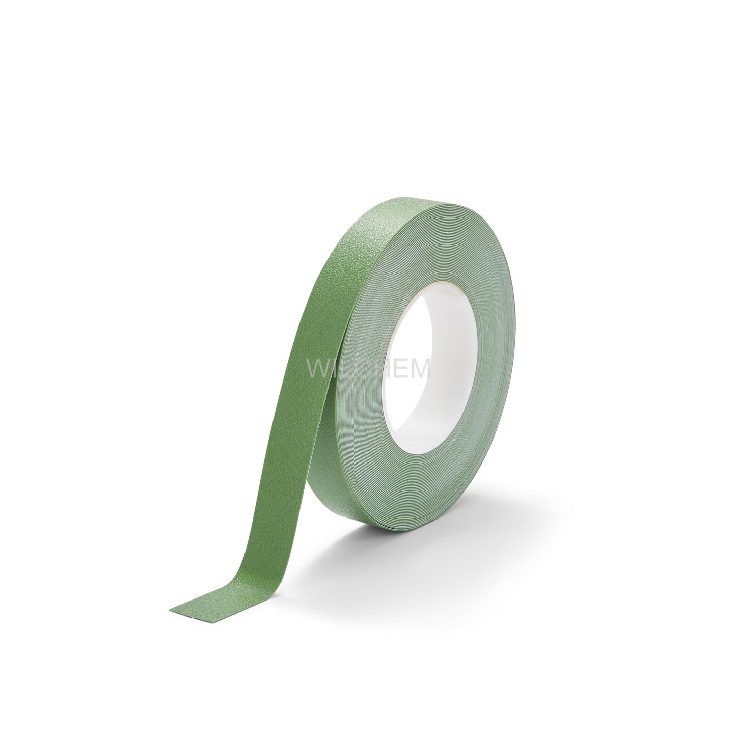 HESKINS RESILIENT NON-ABRASIVE ANTI-SLIP TAPE. This material is waterproof, and our adhesive will not break down in water easily. It is for showers, Boats, Stairs, Kitchens, Swimming Pools, and other marine applications.