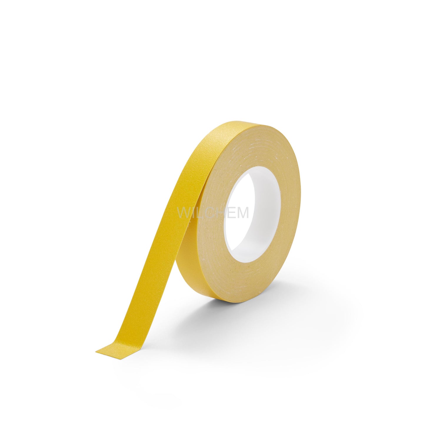 HESKINS RESILIENT NON-ABRASIVE ANTI-SLIP TAPE. This material is waterproof, and our adhesive will not break down in water easily. It is for showers, Boats, Stairs, Kitchens, Swimming Pools, and other marine applications.