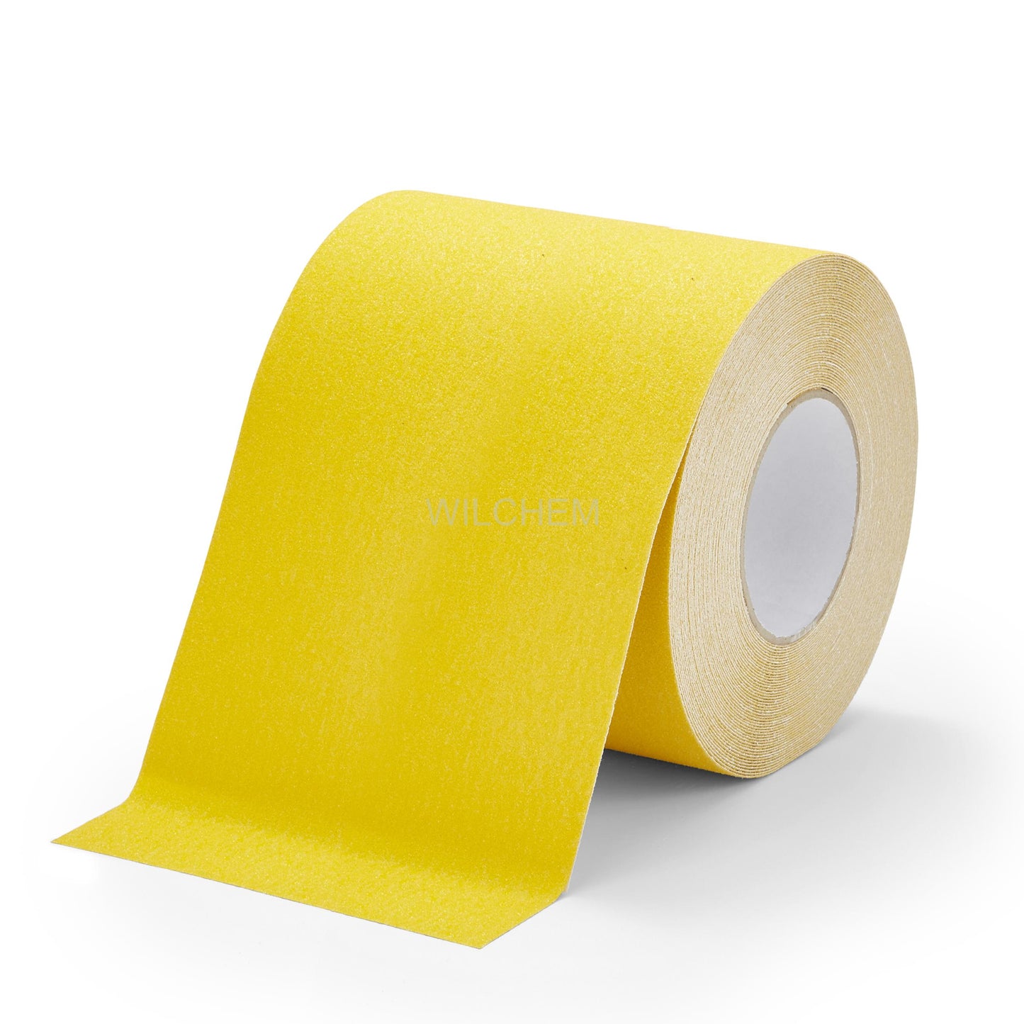 HESKIN SAFETY GRIP AVAILABLE IN VARIOUS COLORS. The surface is made of 60-grit aluminum oxide, suitable for internal and external applications. It is water-resistant and comes in rolls ranging from 1″ to 46″.