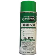 AlbaChem Fabric Seal Spray inhibits fabric from unraveling and thread slippage