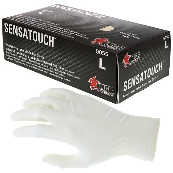 SensaTouch Industrial/Food Grade Disposable Latex Gloves