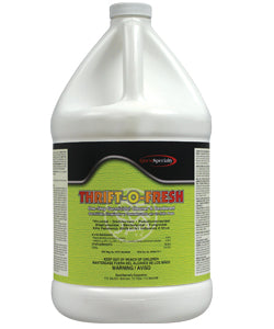 Questspecialty Thrift-O- Fresh is an EPA-registered concentrated, multipurpose product designed to clean, deodorize and disinfect in one economic step effectively.