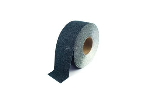 HESKIN SAFETY-GRIP EXTRA COARSE BLACK Extra coarse Safety-Grip is an incredibly durable and abrasive heavy-duty anti-slip tape designed for use in heavy-duty industrial environments. 