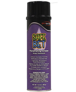 SAFE BET MULTI-PURPOSE, LITHIUM SPRAY LUBRICANT